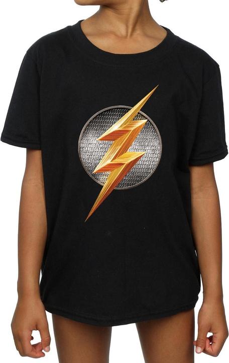 Immagine prodotto Justice League Movie Flash Emblem Maglietta Ragazze (116)