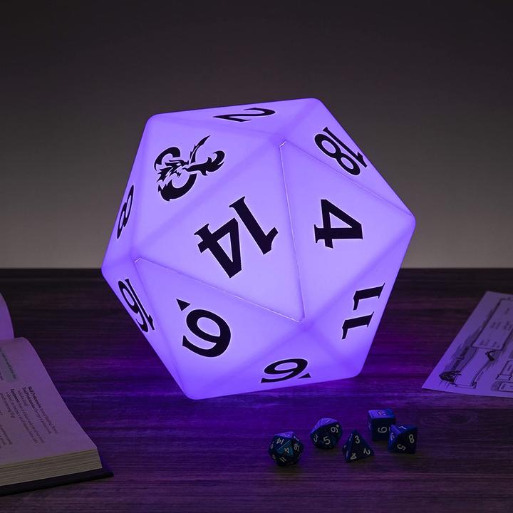 Actual product image Paladone Products Lampada Dungeons & Dragons D20 Light