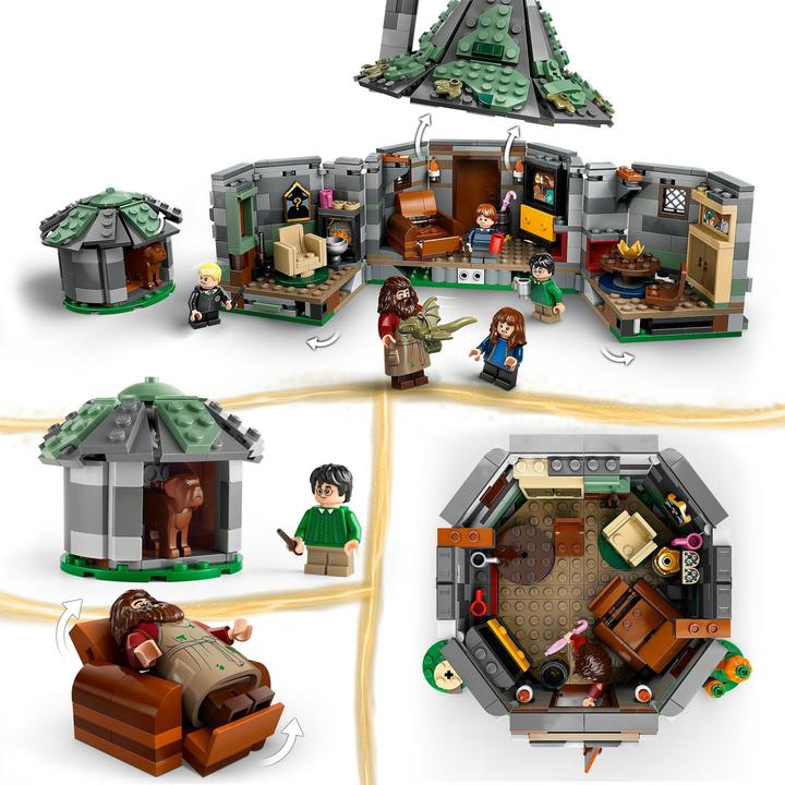 Produktbild LEGO Hagrids Hütte: Ein unerwarteter Besuch (76428, LEGO Harry Potter)