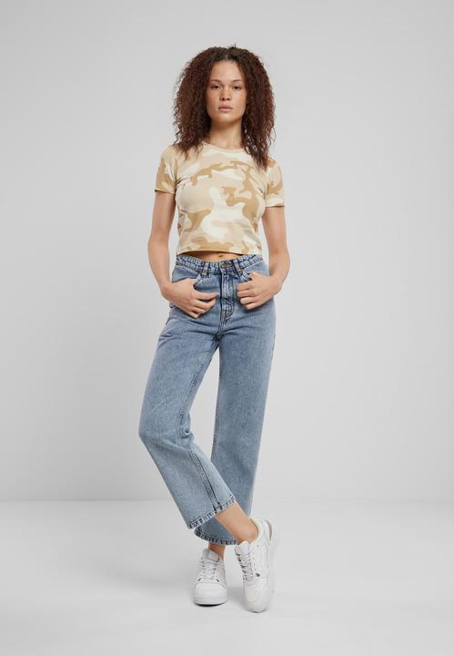 Image du produit Urban Classics Tee Cropped Camo pour femme - 137885 (3XL)