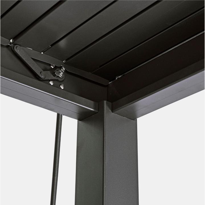 Produktbild Sorara Mirador Pergola Deluxe 3x3m Anthrazit (300 cm, 300 cm)