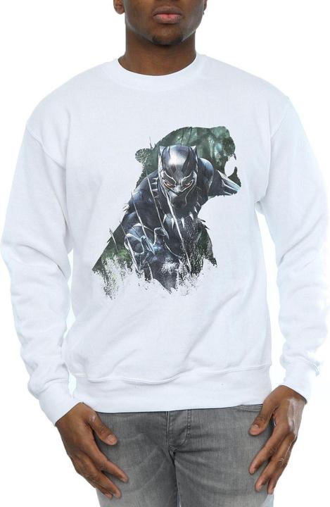 Image du produit Mens Black Panther Wild Silhouette Cotton Sweatshirt (M)