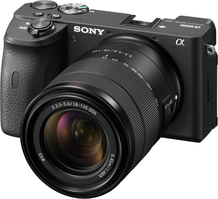 Sony Alpha 6600 (18 - 135 mm, 24.20 Mpx, APS-C / DX)