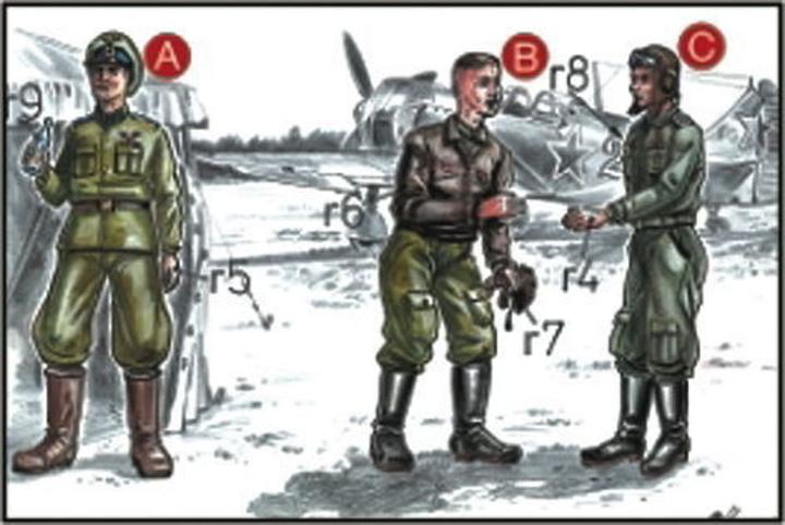Immagine prodotto CMK Piloti e meccanici sovietici