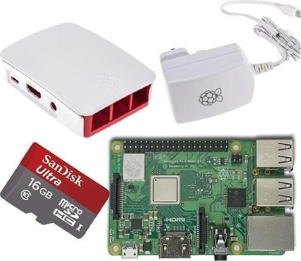 Immagine prodotto Raspberry Pi EB6607 - Starter Kit 3 Model B Bianco