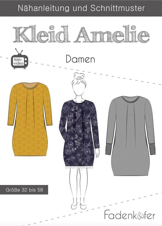 Image du produit Fadenkäfer Patron Robe Amélie