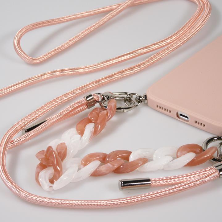 Image du produit PhoneLook Coque Gel silicone avec corde collier & chaîne de pierre décorative (Apple iPhone 13 Pro Max)