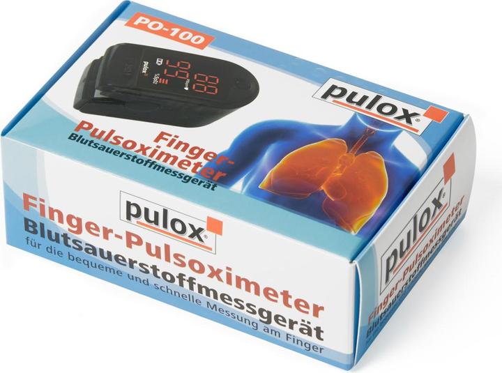Immagine prodotto Pulox Pulsossimetro PO-100 Solo in nero