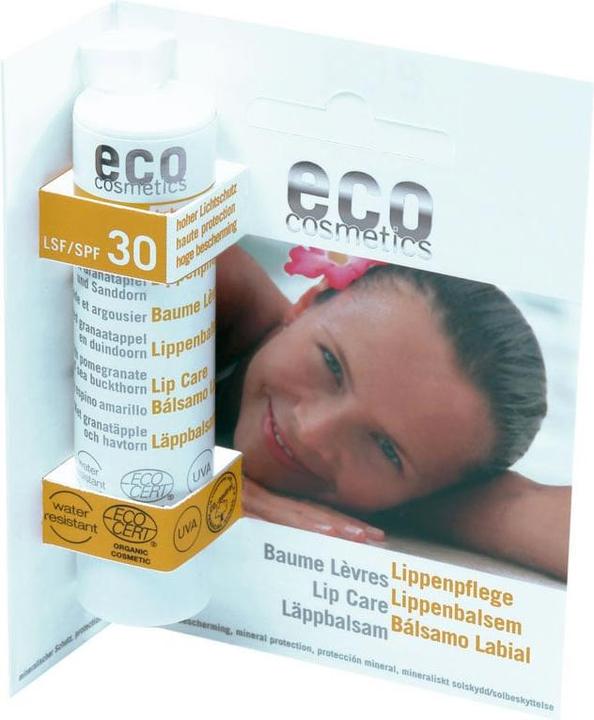 Eco Cosmetics Lip Care SPF 30 (Sonnenstick, Sonnencreme Gesicht, SPF 30, 4 g)