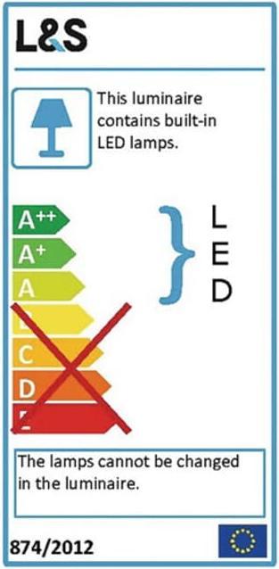 Energy Label L&S Recessed light chip neutral white 12 V 4 W ( 3000550003 )