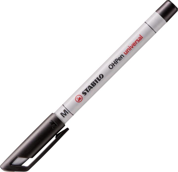 Produktbild STABILO OHPen universal Folienstift wasserlöslich (Schwarz, 10 x)
