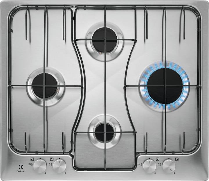 Immagine prodotto Electrolux RGG 6243 LOX piano cottura Acciaio inossidabile Da incasso Gas 4 Fornello(i)