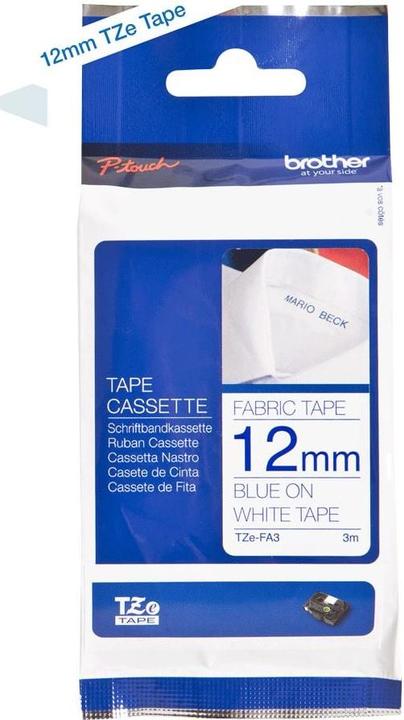 Produktbild Brother Tze-Fa3 (1.20 cm, Weiss)