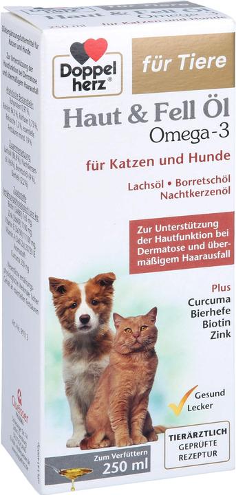 Actual product image Queisser Pharma Doppelherz Hau+Fe Cat+Dog (Dog, Cat, 250 ml)