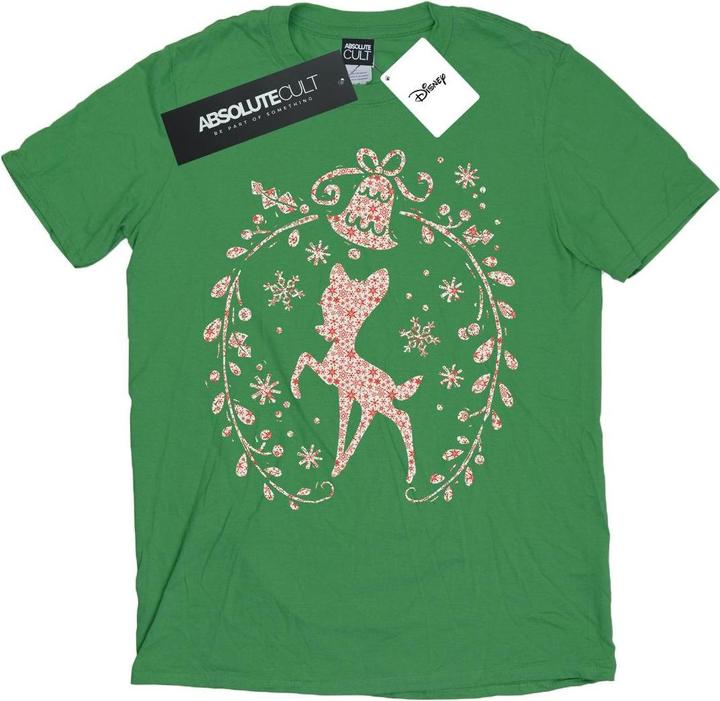 Image du produit Disney - T-shirt BAMBI CHRISTMAS WREATH - Femme (XXL)