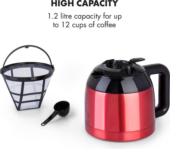 Produktbild Klarstein 1,2 L Kaffeemaschine mit Thermoskanne