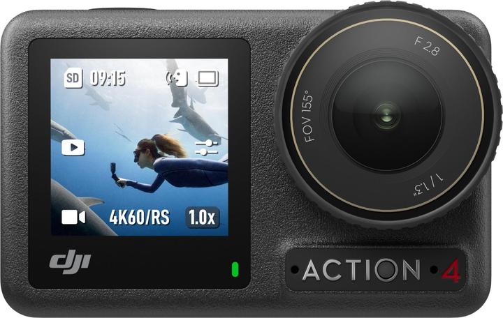 Produktbild DJI Osmo Action 4 Standard Combo (120p, Bluetooth, WLAN)