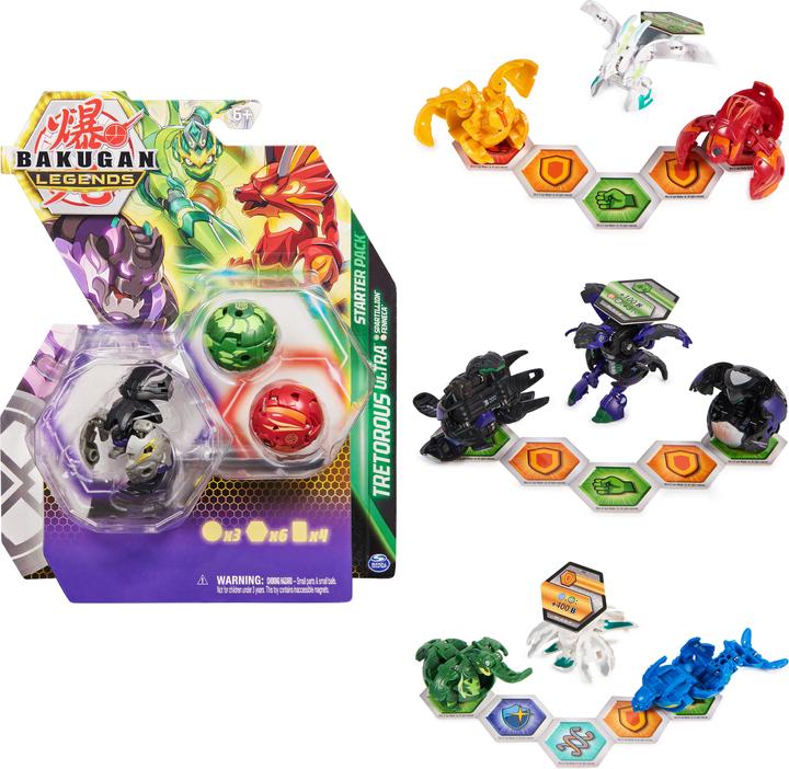 Actual product image Bakugan BAK Starter 3 Pack S5