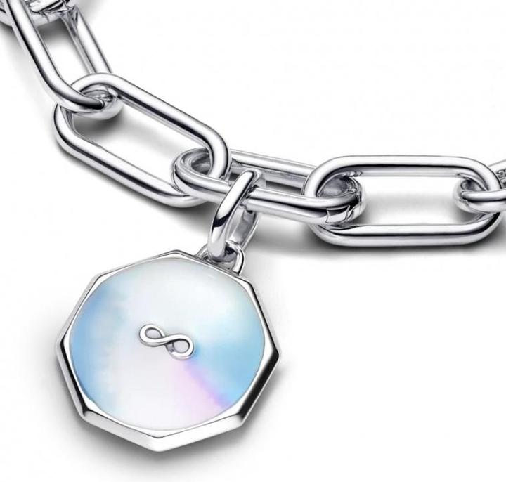 Actual product image Pandora ME Infinity Medallion Charm (Silver 925, Enamel)