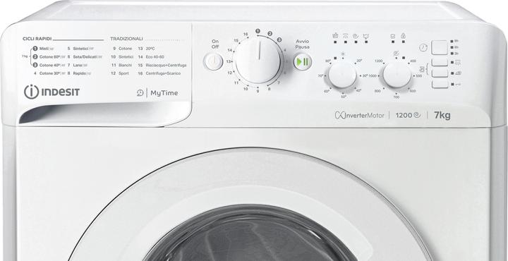 Image du produit Indesit MTWC 71296 W IT (7 kg, Gauche)