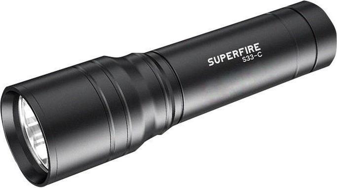 Produktbild Superfire Flashlight S33-C, 210lm, USB (13.20 cm)