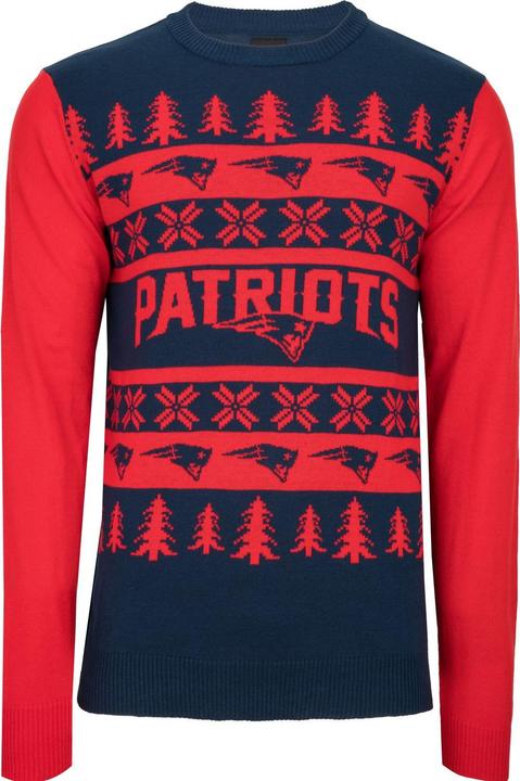 Produktbild Foco NFL Ugly Sweater XMAS Pullover New England Patriots - L (L)