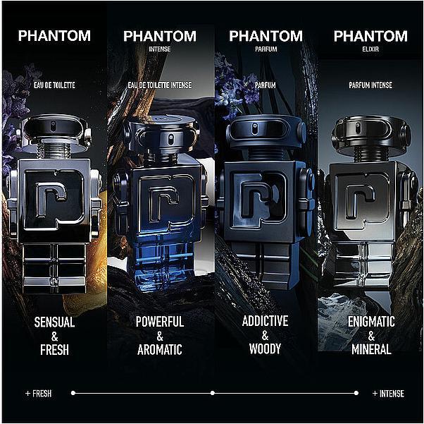 Actual product image Paco Rabanne Phantom Refillable (Eau de toilette, 150 ml)