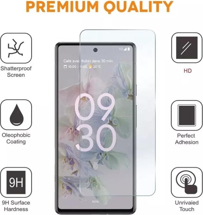 Actual product image Screenguard Armoured glass (1 Piece, Google Pixel 6a)