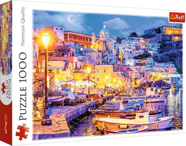 Immagine prodotto Trefl Puzzle 1000 - Isola di Procida di notte, Italia (1000 pezzi)