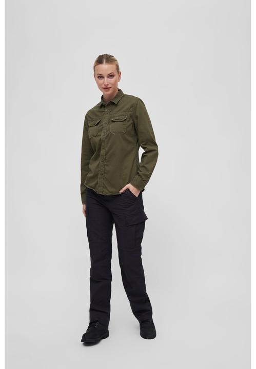 Actual product image Brandit Ladies Vintageshirt Longsleeve - 16245 (XS)