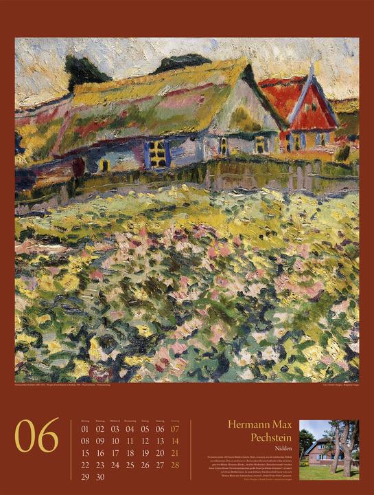 Immagine prodotto KunstGeschichten - Meisterwerke und die Orte ihrer Inspiration Kalender 2026 (Copertina rigida, Tedesco)