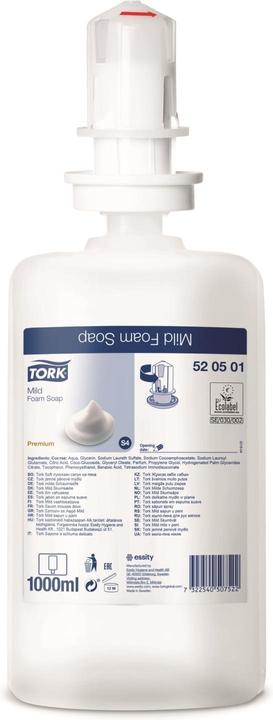 Produktbild Tork Premium-Schaumseife, extra mild (Handseife Nachfüllpackung, 1000 ml)