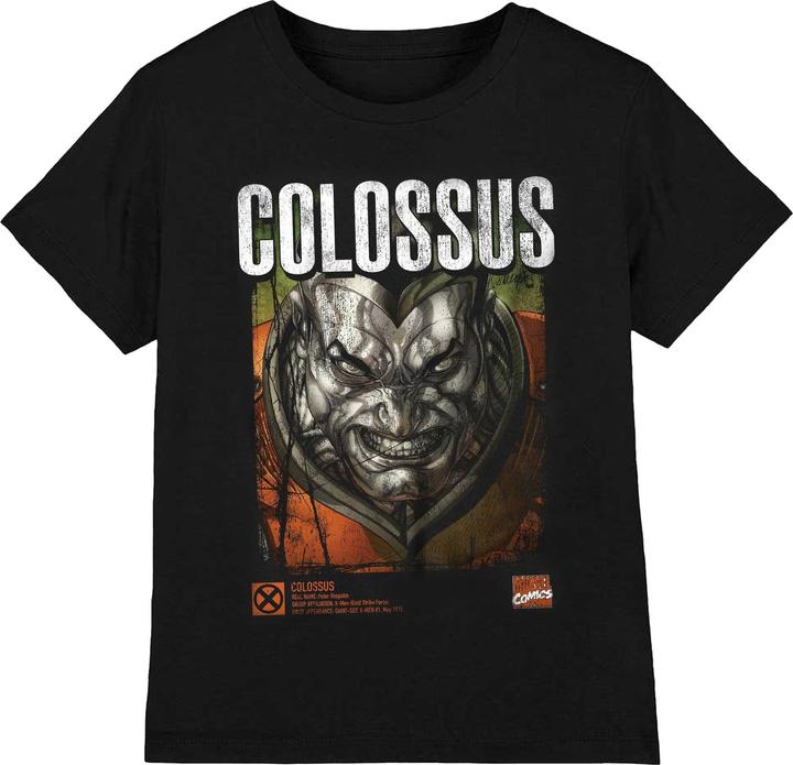 Actual product image Childrens/Kids X-Men Colossus Infographic T-Shirt (104)