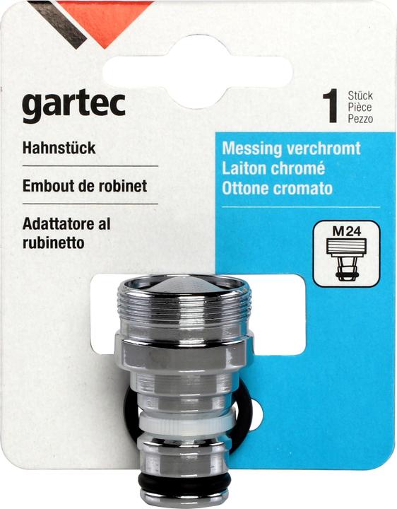 Image du produit Gartec AQUAJET Hahnstück M24 (Adaptateur de robinet)