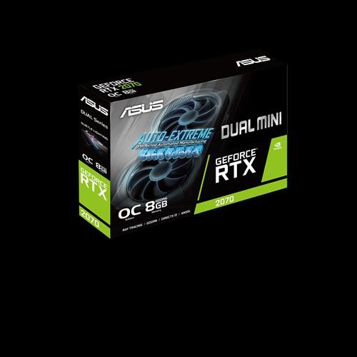 Actual product image ASUS GeForce RTX 2070 Dual O8G Mini (8 GB)