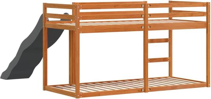 Immagine prodotto VidaXL Letto a castello con scivolo e scala 90 x 200 cm (90 x 200 cm)