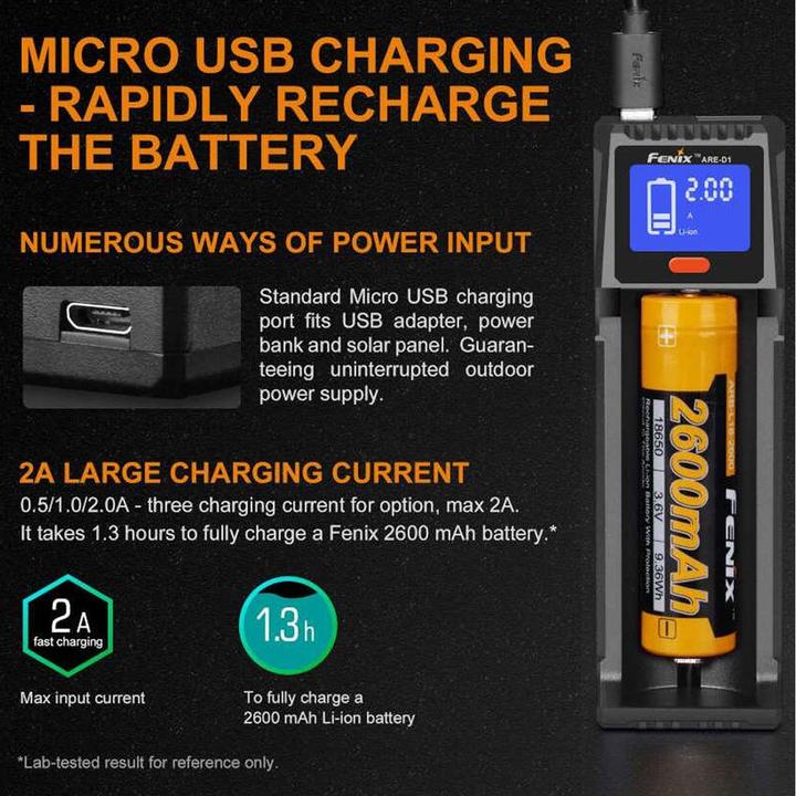 Immagine prodotto Fenix ARE-D1 (1 pz., Caricabatterie senza batteria)