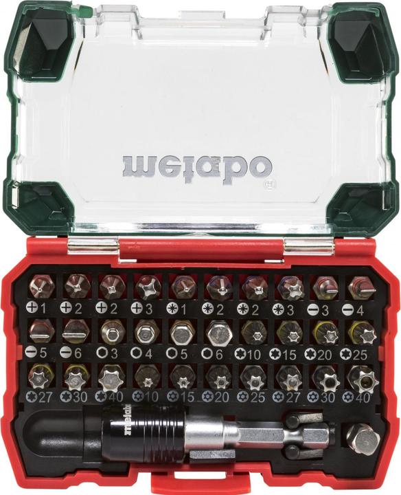 Produktbild Metabo Bit-Box SP (Kreuz Phillips PH M1, Kreuz Phillips PH M2, Kreuz Pozidriv PZ M1, Kreuz Pozidriv PZ M2, Kreuz Phillips PH M3, Kreuz Pozidriv PZ M3)