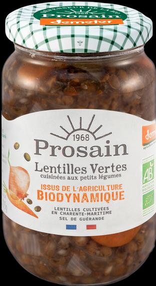 Produktbild Prosain Grüne Linsen Demeter (330 g)