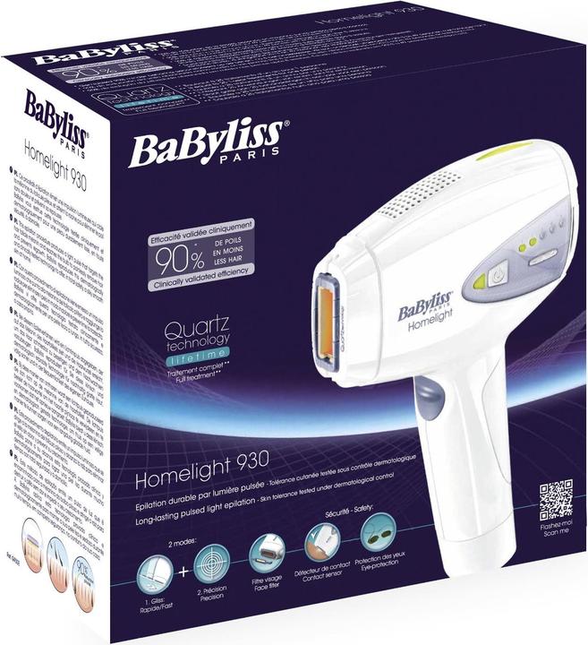 Actual product image BaByliss Hair Removal IPL Hair Removal Body & Face