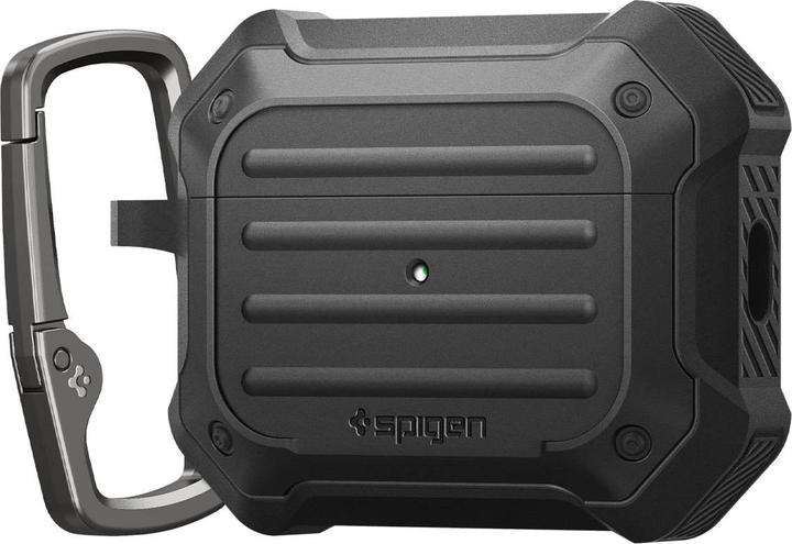 Actual product image Spigen TOUGH ARMOR MAG MAGSAFE Apple AIRPODS PRO 1 / 2 BLACK (Headphone bag)
