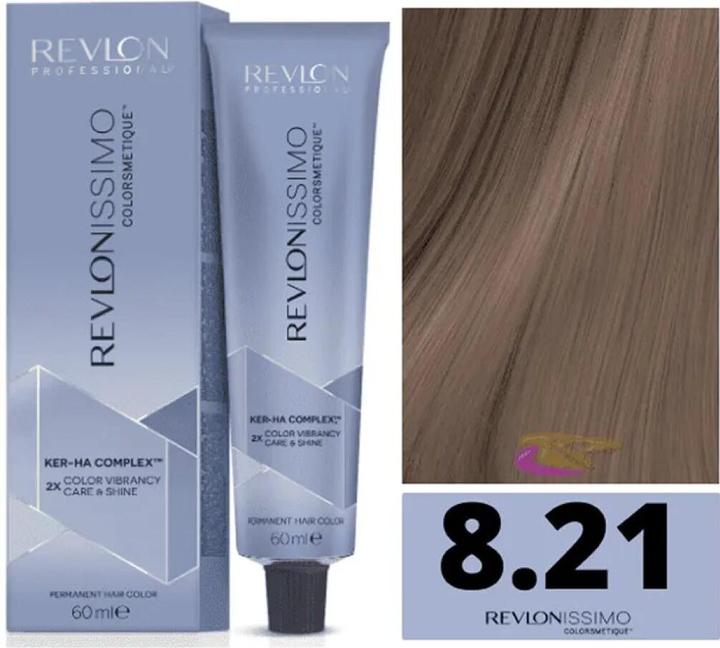 Produktbild Revlon Professional Colorsmetique 8.21 Hellblond Irisé Asch (Hellblond Irisé-Asch)