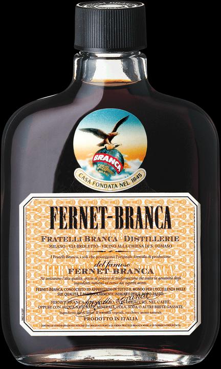 Actual product image Fratelli Branca Fernet Branca bitters from Italy (1 x 70 cl)