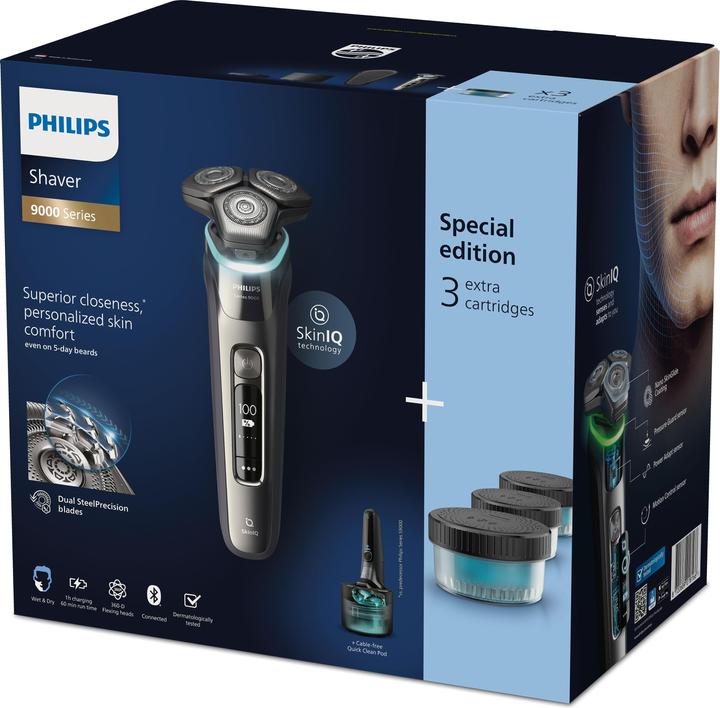Actual product image Philips Shaver series 9000 S9974/63 Wet & Dry