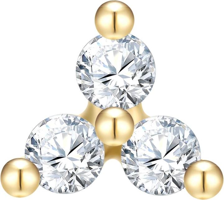 Produktbild Glanzstücke München Damen Ohrstecker Sterling Silber - 37386 (Sterling Silber)