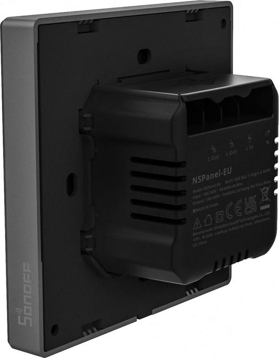 Actual product image Sonoff WiFi light switch M5-3C-86, 3-gang, 230 V, 6A