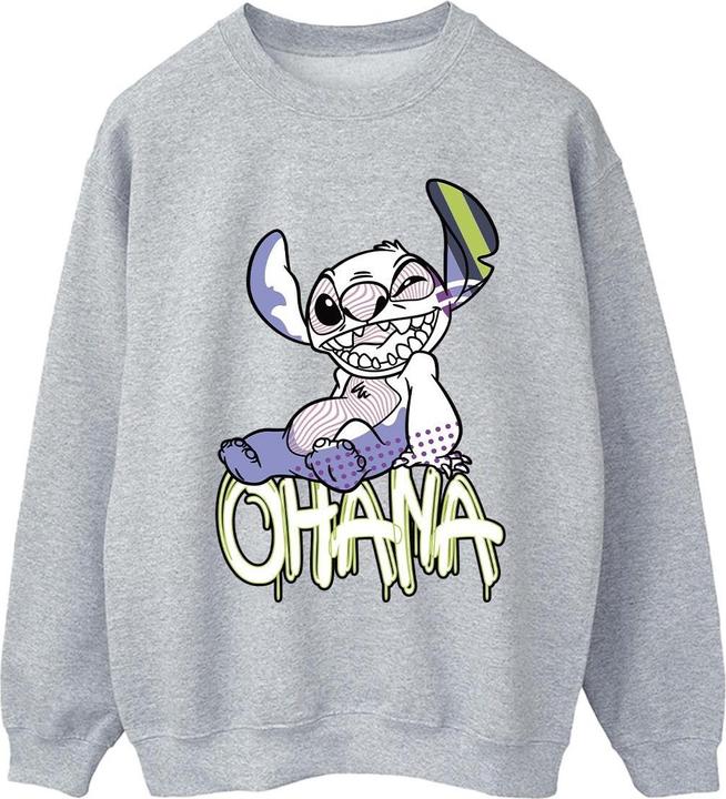 Immagine prodotto Disney Lilo And Stitch Ohana Graffiti Felpa Uomo (S)