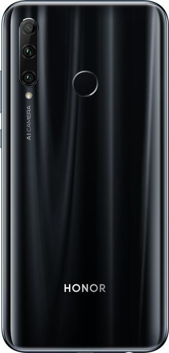 Actual product image Honor 20 lite (128 GB, Midnight Black, 6.21", Hybrid Dual SIM, 24 Mpx, 4G)