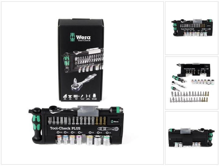 Productafbeelding Wera Bitset 39 stuks Tool-Check Plus (Zeskantbus TX M10, Zeskantbus TX M15, Zeskantbus TX M30, Kruis Phillips PH M1, Phillips kruis PH M2, Zeskantbus TX M25, Kruis Pozidriv PZ M1, Kruis Pozidriv PZ M2, Phillips kruis PH M3, Kruis Pozidriv PZ M3, Zeskantbus TX M20, Zeskantbus TX M40)
