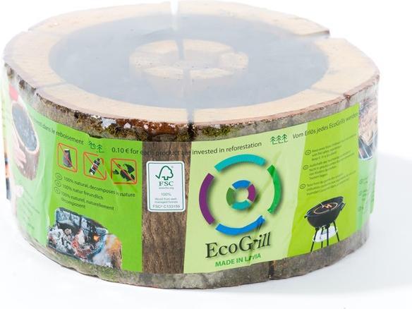 Actual product image EcoGrill disposable grill